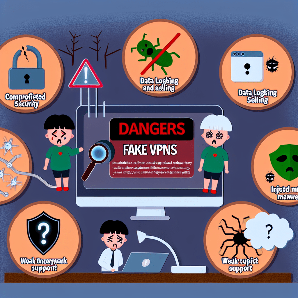 Beware of fake free VPNs in 2024: they often compromise security, log and sell data, inject malware, limit bandwidth, and provide weak encryption and poor support.