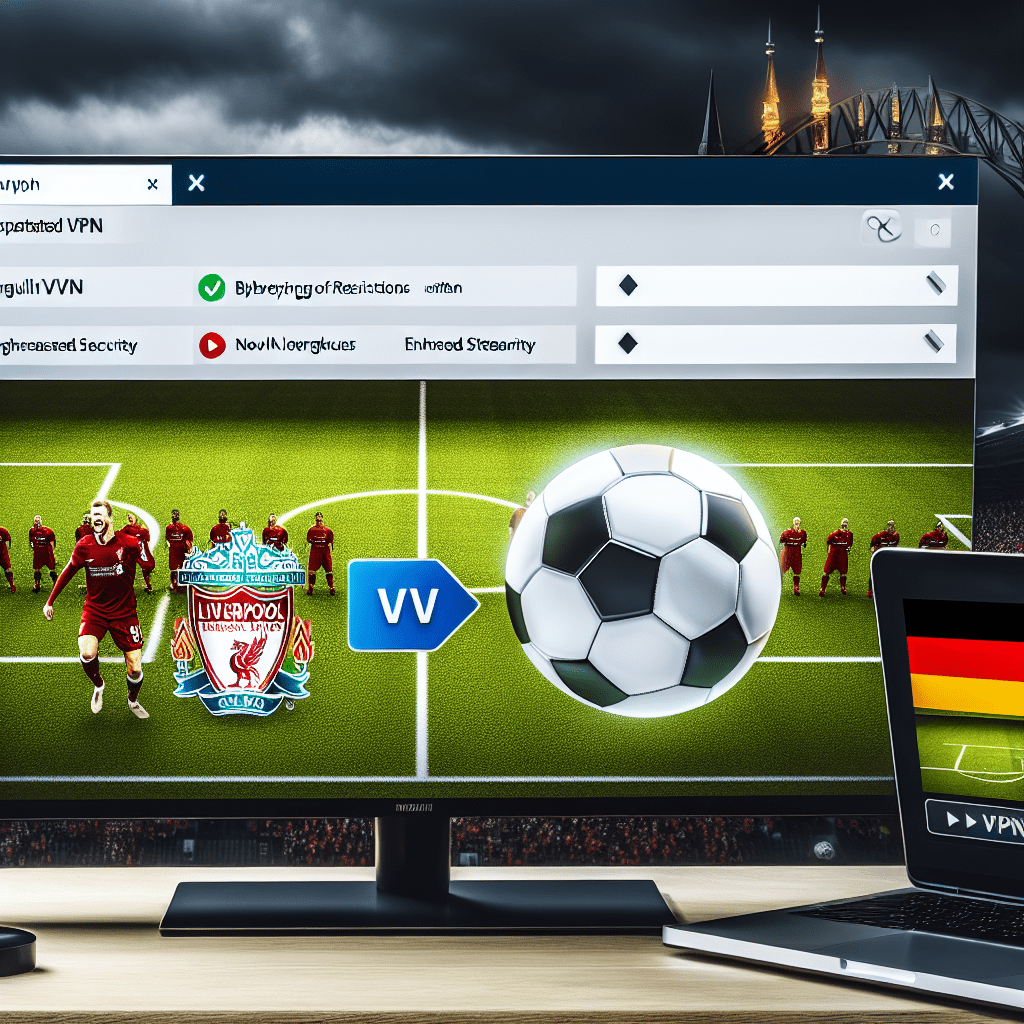 Use a VPN to watch Liverpool vs Leverkusen in Germany: Bypass restrictions, enhance security, and stream smoothly with top VPNs like NordVPN, Surfshark, or PureVPN.