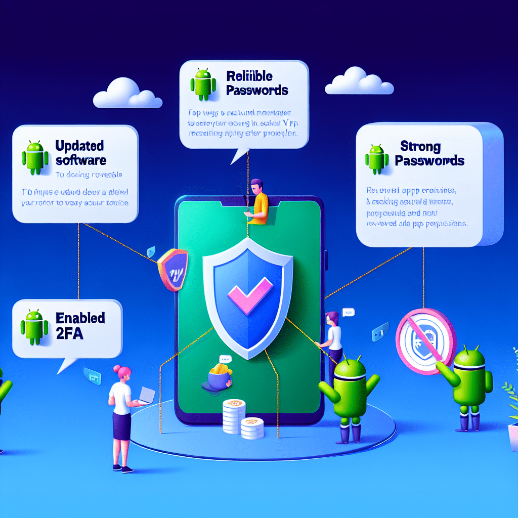 Strengthen your Android's security in 2024: update software, use a reliable VPN, create strong passwords, enable 2FA, and review app permissions for protection.